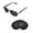 Black - Polarized, variant on Walleva Black Polarized Replacement Lenses for Oakley Feedback Sunglasses
