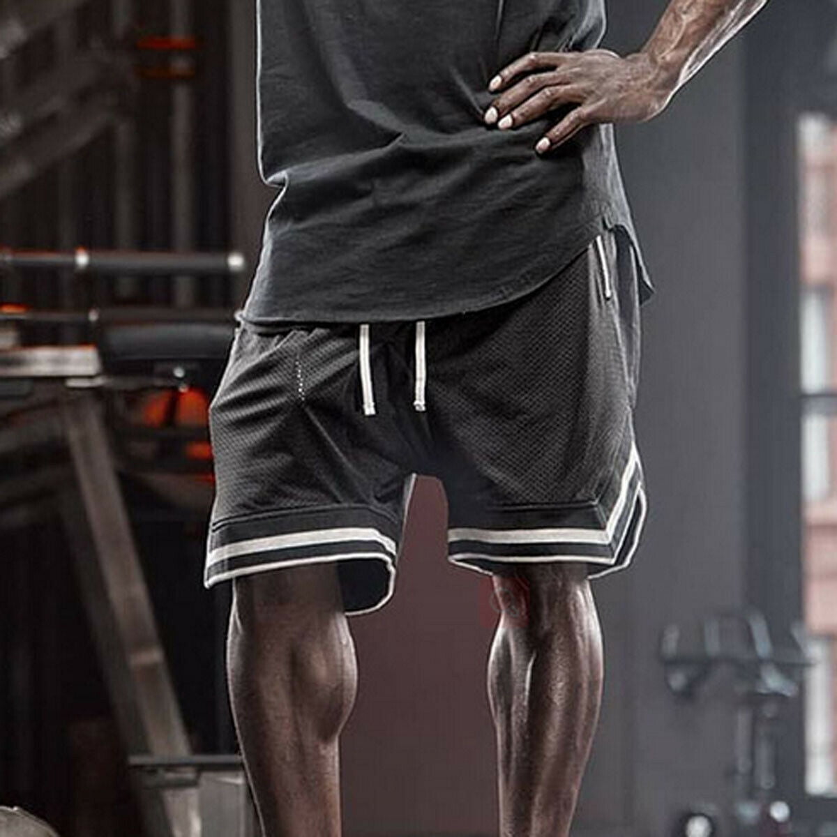 Mens Shorts 2023 Gymreapers Skull Men Running Fitness Breathable