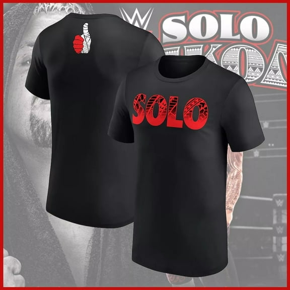 WWE Solo Sikoa Unisex T-Shirt Black Fans Gift