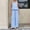 02-Blue, variant on Women's 2 Piece Set Outfits -Gingham Plaid Cozy Tank Tops Wide Leg Pants Matching Lounge Sets For Daily Wear 02-Blue S