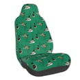 thumbnail image 1 of Wukai Duck Mallard Flying Pose Full Set Car Seat Covers with Soft Padding Universal Auto Front Seats Protector and Cushion Mat, 1 of 5