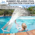 thumbnail image 2 of cabezales de fuente con rociador de agua para piscina, cascada, decoración para piscinas interiores y exteriores, tanto elevadas como enterradas., 2 of 5