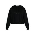 thumbnail image 5 of Time and Tru Women's Bubble Hem Pullover Hoodie with Long Sleeves, Size XS-XXXL, 5 of 5