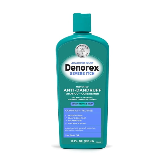 Denorex Severe Itch Anti-Dandruff Shampoo & Conditioner, 10 oz