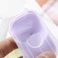thumbnail image 3 of SIfdSeng 50 Pcs de Savon en Papier Jetable et Tablettes de Savon Portable, 3 of 4