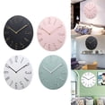 thumbnail image 3 of 12In Minimalist Analog Quartz Wall Clock Large Number Wall Clock Home Decoration, 3 of 5