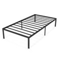 thumbnail image 2 of Costway Twin Size Bed Frame 14" Metal Platform Bed Base with Under Bed Storage Space Black, 2 of 10