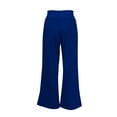 thumbnail image 3 of Fgvctg Sweatpants for Women High Waisted Wide Leg Baggy Lounge Pants Winter Fashion Outfits 2025 Drawstring Sweat Pant Joggers Clothes Blue 2XL, 3 of 7
