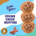 thumbnail image 3 of Little Bites Crumb Cake Muffins, 5 packs, Kosher Cinnamon & Brown Sugar Mini Muffin Bites, 8.75 oz Multipack, 3 of 7