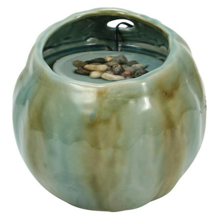 Cross Desk Fountain - Foreside Home and Garden Blue Desktop Fountain