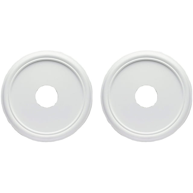 Westinghouse Lighting 24985 Medallón blanco 2 unidades