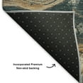 thumbnail image 5 of Addison Rugs Mayfield Premium Machine Washable Transitional Abstract Linen Round Rug, 8' x 8', 5 of 6