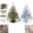 2PCS MIXA, variant on DIY Beaded Christmas Tree Kit - Handmade Mini 3D Crystal Christmas Tree Ornaments - DIY Beaded Craft Kits for Adults, Little Trees for Tabletop Decoration Gifts