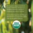 thumbnail image 5 of Organic Eucalyptus Oil for Hair, Skin, Undiluted Therapeutic Grade 1fl oz by Pure Body Naturals, 5 of 7