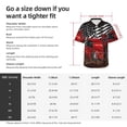 thumbnail image 5 of Lsque tractor Pattern Hawaiian Shirt for Men Unisex Summer Beach Casual Short Sleeve Cotton Linen Button Down Shirts,Large, 5 of 7