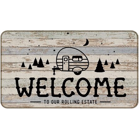 Welcome to Our Rolling Estate Decorative Indoor Outdoor Doormat ...