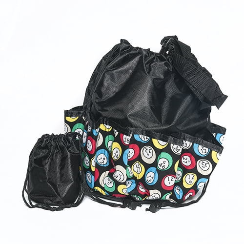 Bingo Bag Ball Design Black