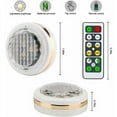 thumbnail image 2 of Luces LED con función de temporización, iluminación debajo de los gabinetes que funciona con batería y con modos regulables, fácil instalación mediante cintas adhesivas, garantía limitada de por, 2 of 5