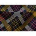 thumbnail image 4 of oneOone Viscose Jersey Fabric Tartan Check Print Fabric BTY 60 Inch Wide, 4 of 4