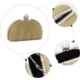 thumbnail image 6 of LinYooLi Women Mini Seashell Evening Clutch Handbag Chain Strap Cross-body Bag, 6 of 7