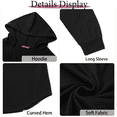 thumbnail image 5 of WellSize Womens Plus Size Hoodies Trendy Drawstring Sweatshirts for Women Casual V Neck Tops Fall Lightweight Pullover, 5 of 8