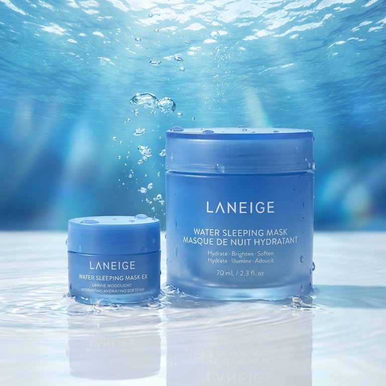 LANEIGE Mini Hydration & Sleeping Care Set – Blue Hyaluronic