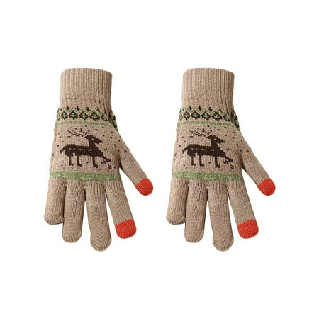 

Gloves Large 1000 Small Gloves Cleaning Gloves Disposable Small Gloves Disposable Disposable Gloves Large Gloves Cute Deer Plus Velvet Thickened Cold Proof And Warm Cycling Screen Knitted