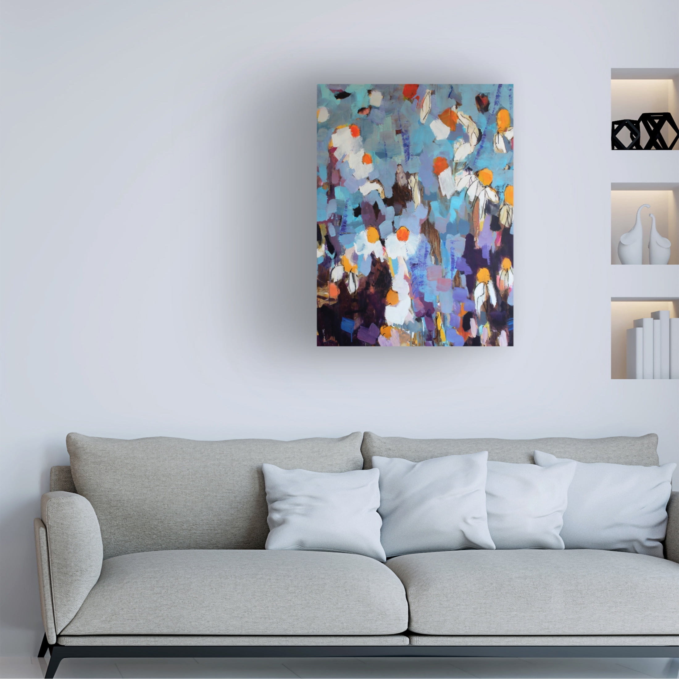 Canvas Wall Art - Per Anders 'Always On My Mind' Wall Art for Living Room, Bedroom, or Office Décor by Trademark Fine Art - 24 x 32 Inches