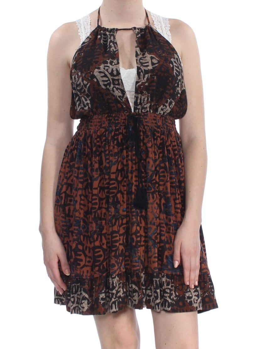 Free people beach day halter dress 2025