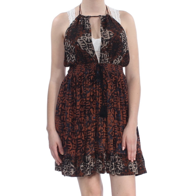 free people beach day mini dress $118 NWT FREE PEOPLE Beach Day Mini Dress in Ivory Size L