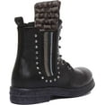 thumbnail image 4 of Replay Gwl26.00-C78L Womens Leather Matt Ankle Boots in Black, 4 of 6