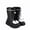 Black, variant on Women'S Mid Calf Rain Boots Cute Eye Decor Pull On Waterproof Thick Sole Comfort Footwear For Indoor And Outdoor Daily Use White