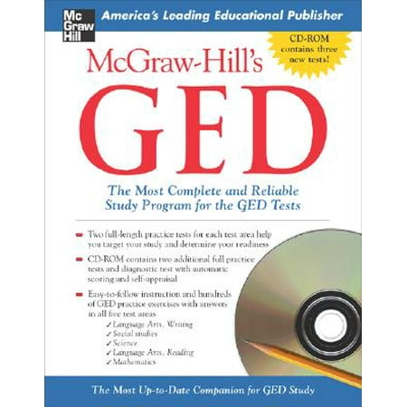 Mcgraw-Hill's GED: The Most Complete and Reliable Study Program for the GED (Best Ged Programs Nyc)