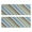 Colorful Geometric Stripe, variant on Kitchen Rugs Sets Of 2,Colorful Geometric Striped Pattern Anti Fatigue Kitchen Mat Rugs Non Slip Washable,Decorative Kitchen Floor Mats for Kitchen,Sink,Laundry,17"X47"