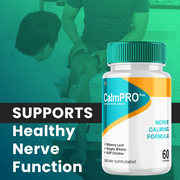 CalmPro 5 Nerve Support Advanced Maximum Strength Calm Pro Five Supplement 60 Capsules
