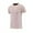 Pink, variant on Men Solid Split Hem Short Sleeve Summer Outdoor Cool Breathable Casual Tops