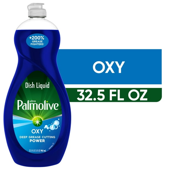 Palmolive Ultra Oxy Liquid Dish Soap, Power Degreaser, 32.5 fl oz Bottle