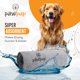 thumbnail image 2 of Toalla para perros PAWPUP 140 x 71 cm de microfibra gris con bolsillos, 2 of 7