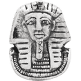 thumbnail image 2 of 925 Sterling Silver Charm For Bracelet Pharaoh Bead Travel, 2 of 9