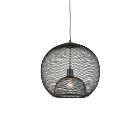 

Kuzco Lighting 494418 Gibraltar 18 Wide Cage Pendant - Black
