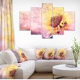 thumbnail image 1 of Sunflower With Rainbow Light Effect - Floral Canvas Art Print, 1 of 3