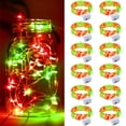 thumbnail image 1 of Batería String Lights ZGWJ, 12 unidades, 2,1 m, 20 LED, resistente al agua, 1 of 6
