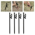 thumbnail image 4 of 4pcs para , toldo para , clavija, para 30 centimetros shamjiam Estacas de clavijas de carpa, 4 of 9