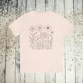 thumbnail image 2 of Wildflower t-shirt, simple flowers shirt, women's gift, Short Sleeve Tee, 2 of 12