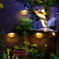 thumbnail image 3 of 2pcs/4pcs Solar Wall Light Outdoor 6 LED Lamps Energy Garden Light, Waterproof Solar Fence Lights, For Outdoor Yard Garden Lawn Patio Courtyard Fences Driveway Pathway Decoration, 3 of 14