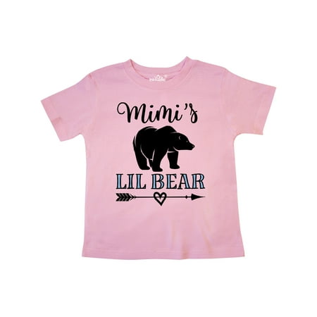 

Inktastic Mimi Lil Bear Grandson Gift Gift Toddler Boy Girl T-Shirt