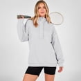 thumbnail image 5 of Resicozy Womens Oversized Sweatshirt Long Sleeve Henley Pullover Tops 2026 Spring Casual Button Loose Fit Sweatshirts Gray XL, 5 of 6