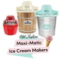 Elite Gourmet 4Qt. Old Fashioned Pine Bucket Electric Ice Cream Maker
