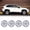 17 inch- Sliver Lacquer, variant on 17 inch Hubcaps for 2019-2025 Toyota RAV4 Snap-On Black Matte, ABS&PC Steel Wheel Rim Covers for Steel Wheels (4 Pack)