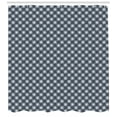 thumbnail image 3 of Ambesonne Floral Shower Curtain, Eastern Japanese Ornate, 69"Wx84"L, Charcoal Grey Dark Blue, 3 of 3
